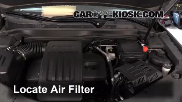 2011 GMC Terrain SLT 2.4L 4 Cyl. Air Filter (Engine) Replace